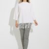 Tapered Leg Plaid Pants Style 224074 - Image 2