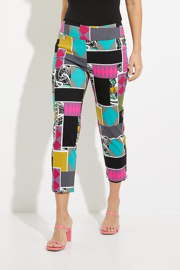 Patchwork Printed Pants Style 231253 — Crossroads Boutique