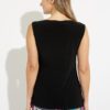 Hardware Detail V-neck Top Style 231304 - Image 5
